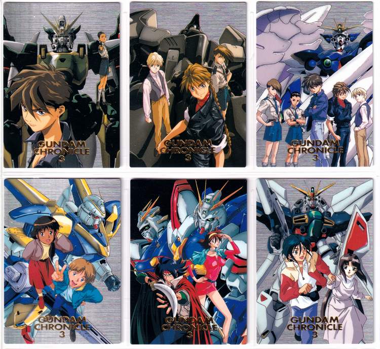 1996GUNDAM CHRONICLE ライバル カード 1996GUNDAM CHRONICLE ライバル カード 1996GUNDAM CHRONICLE ライバル